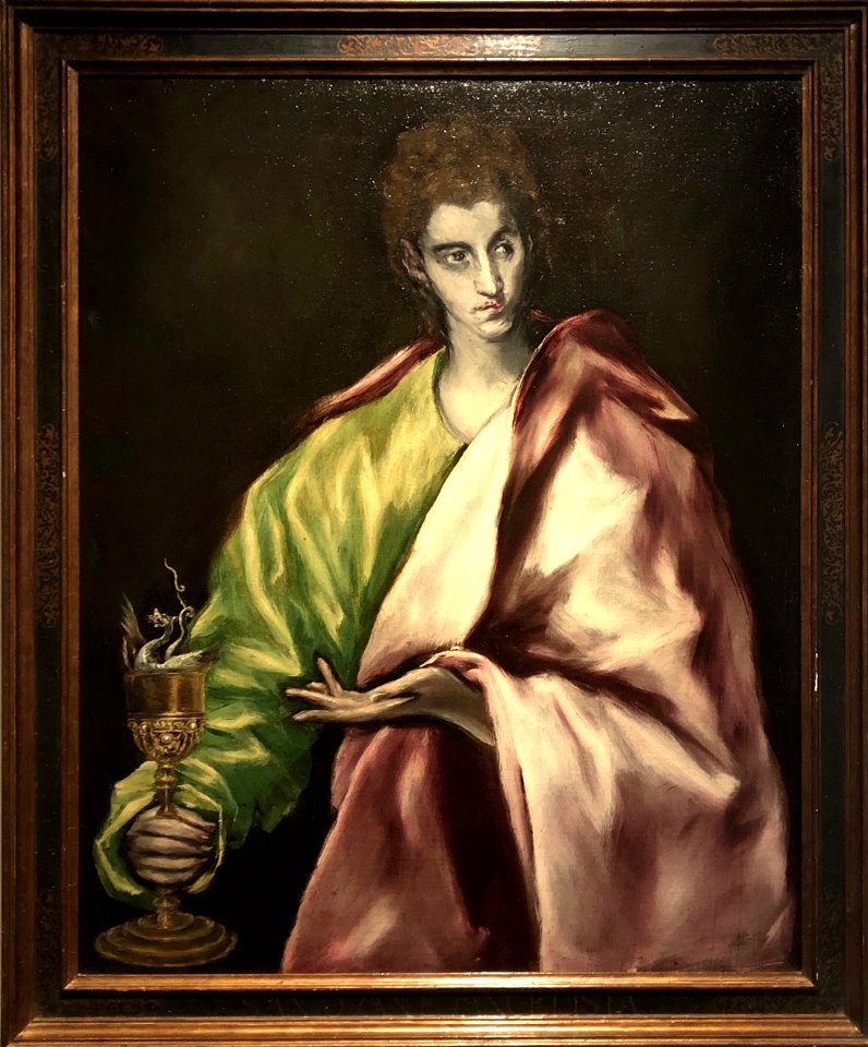 San Juan Evangeliste, El Greco 1608–1614