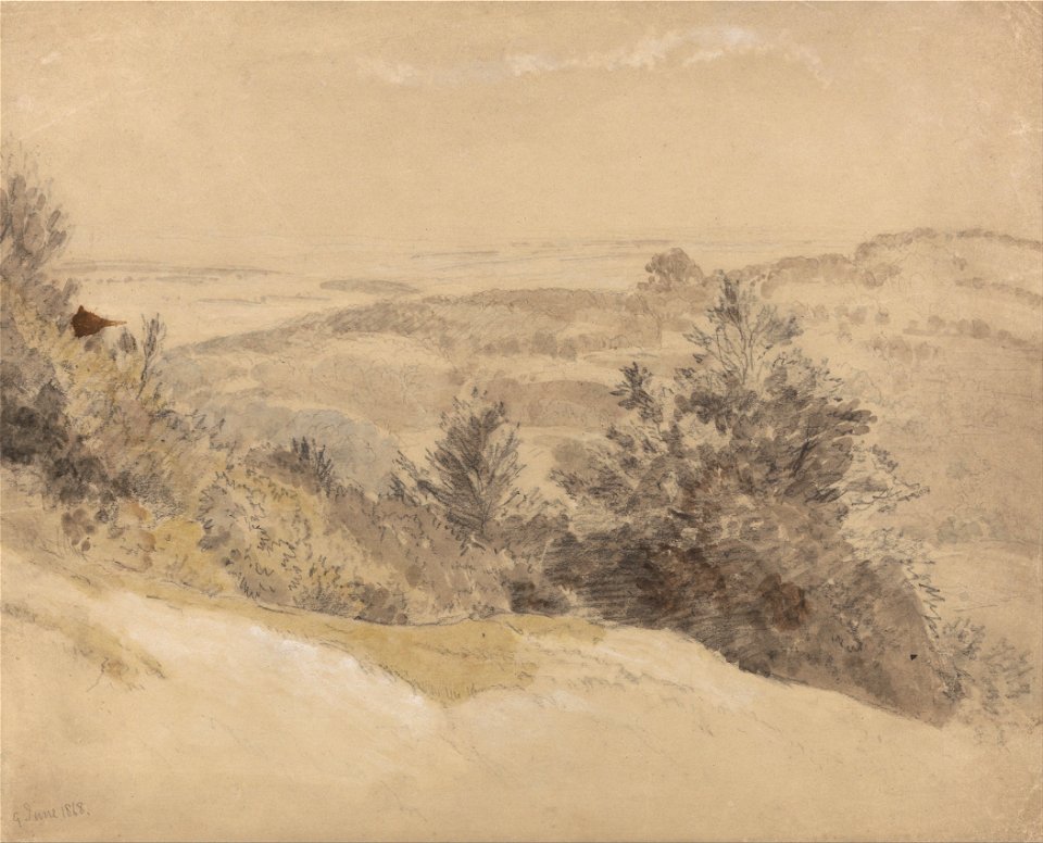 Samuel Palmer - Boxhill - Google Art Project