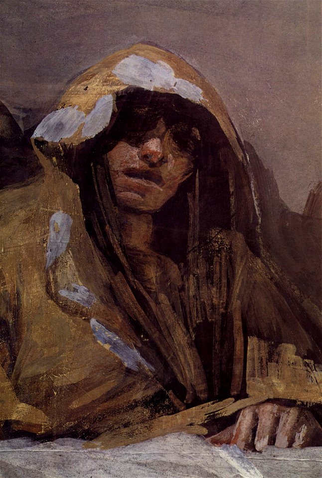 San Antonio de la Florida fresco, Francisco de Goya (detail 4)