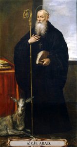 San Gil Abad, de Bartolomé Román (Museo del Prado)