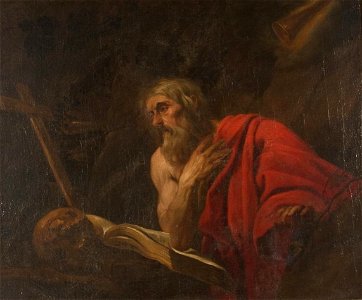 San Jerónimo en el desierto (Museo Cerralbo, Madrid)