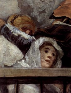 San Antonio de la Florida fresco, Francisco de Goya (detail 10)