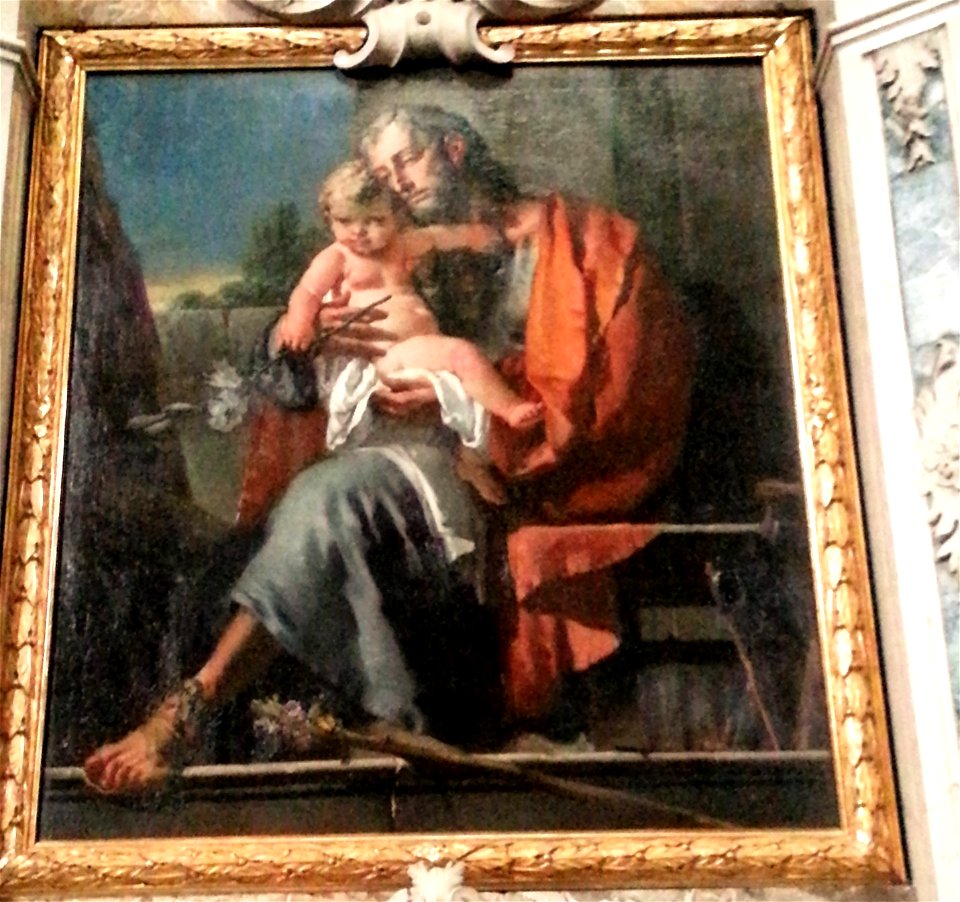 San Giuseppe con il Bambino - Chiesa di San Salvatore (Bergamo)