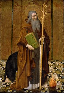 San Antonio Abad, de Juan Reixac (Museo del Prado)