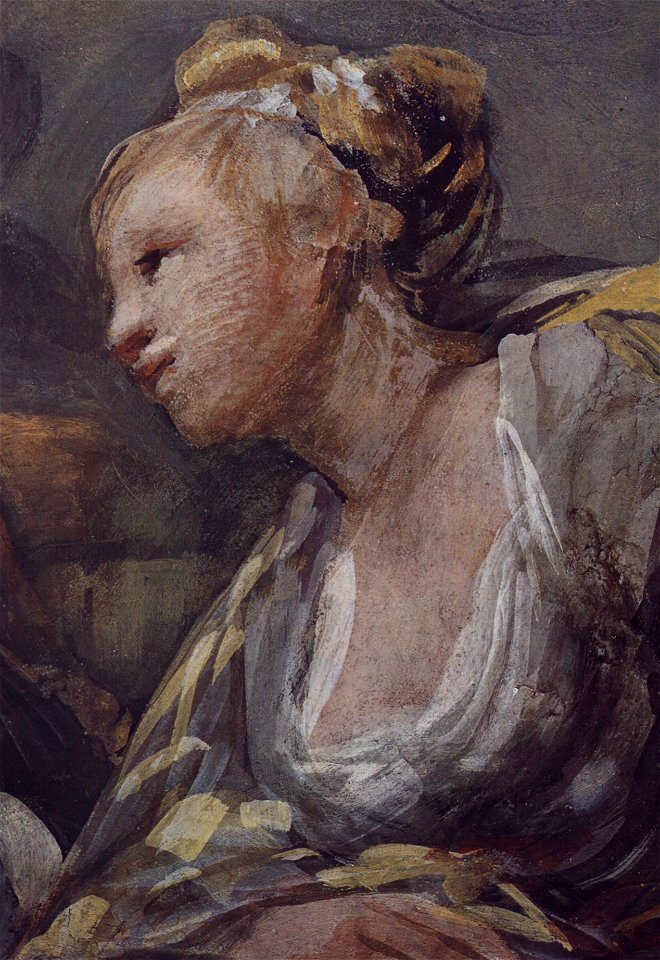 San Antonio de la Florida fresco, Francisco de Goya (detail 2)