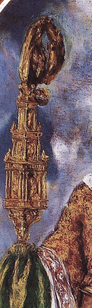 San Ildefonso, de El Greco. (detalle)