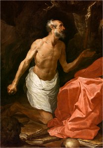 San Jerónimo penitente, de Francisco de Herrera el Viejo (Museo del Prado)