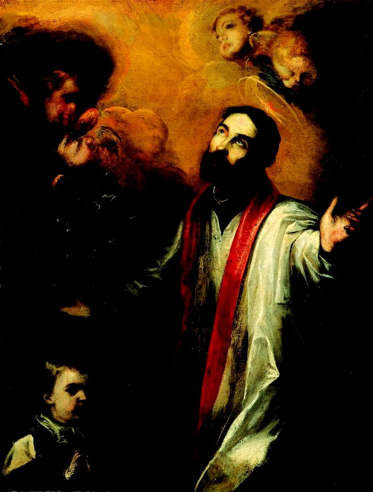 San Francisco Javier tras la curación de un niño (Museo de Navarra)
