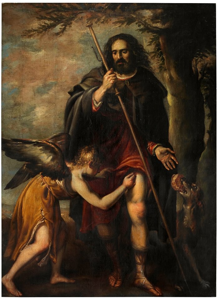San Roque, de Diego Polo (Museo del Prado)