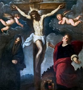 San Giacomo dall'Orio (Venice) - Crocefisso tra la Madonna e san Giovanni - Palma il giovane