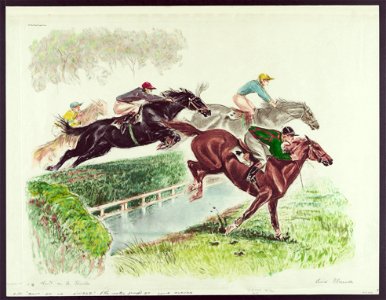 Saut de la Riviere (The water jump) LCCN2003674656