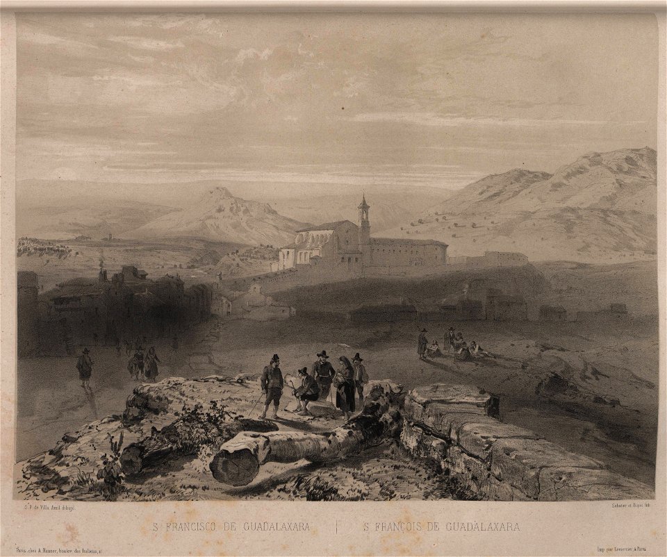 San Francisco de Guadalajara, de Jenaro Pérez Villaamil