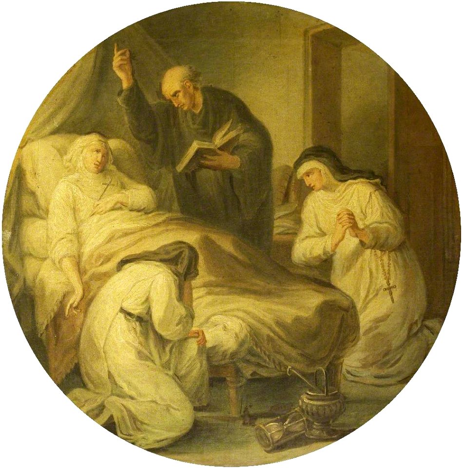 Samuel Wale (1721-1786) - The Death of Héloïse (after Angelica Kauffman) - 732303 - National Trust