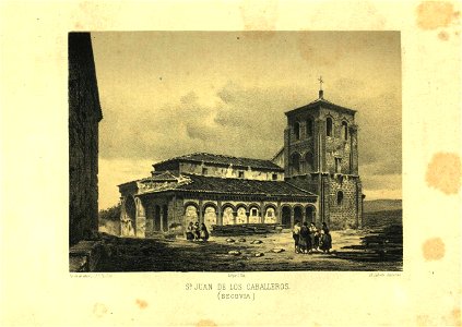 San Juan de los Caballeros (Segovia) (1865) - Parcerisa, F. J.