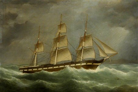 Samuel Walters (1811-1882) - The Ship 'Magnolia' - BHC3466 - Royal Museums Greenwich