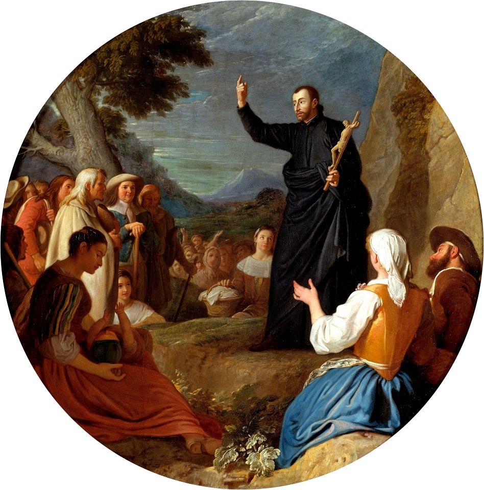 San Francisco de Regis predicando (Museo del Prado)