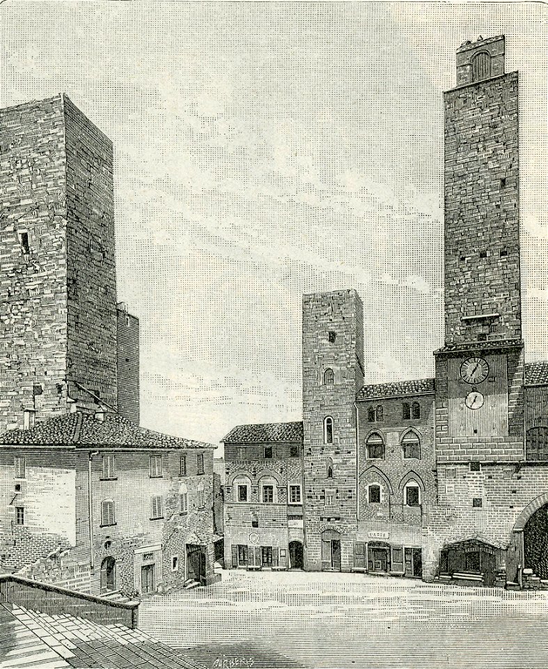 San Gimignano Piazza Vittorio Emanuele