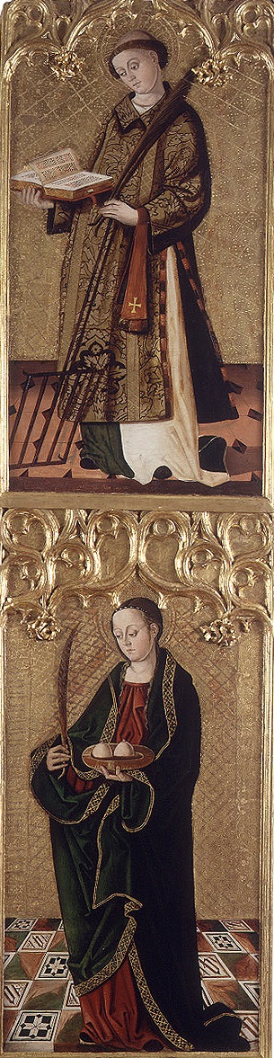 San Lorenzo y Santa Águeda (Museo de Bellas Artes de Valencia)