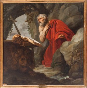 San Jerónimo, atribuido a Mateo Cerezo (Real Academia de Bellas Artes de San Fernando)