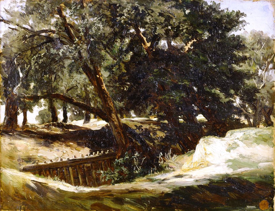 San Vicente de la Barquera, de Carlos de Haes (Museo del Prado)