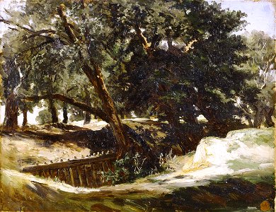 San Vicente de la Barquera, de Carlos de Haes (Museo del Prado)