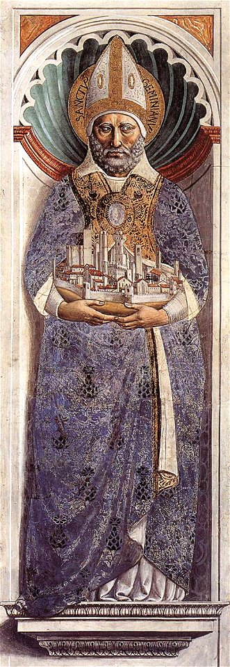 San Gimignano by Gozzoli