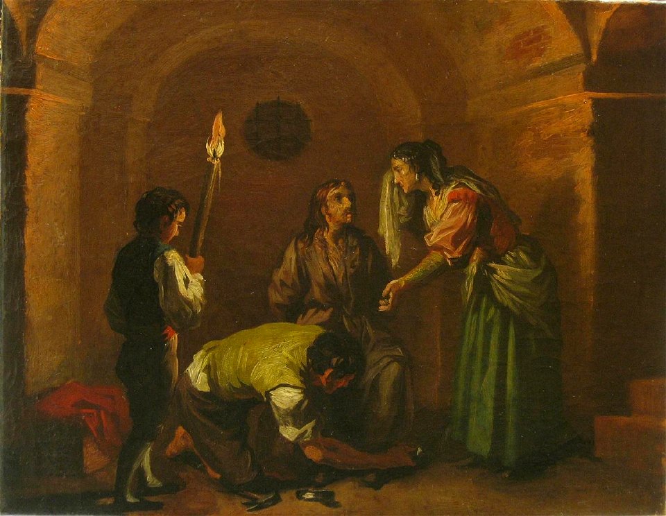 San Francisco en prisión, de Zacarías González Velázquez (Museo Lázaro Galdiano, Madrid)