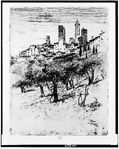 San Gimignano - Jo Pennell. LCCN90712876