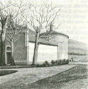 San Giovanni Rotondo l’antica rotonda di Giano xilografia di Barberis