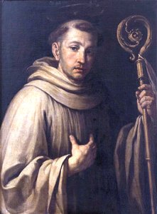San Bernardo Abad, de Antonio Palomino (Museo del Prado)