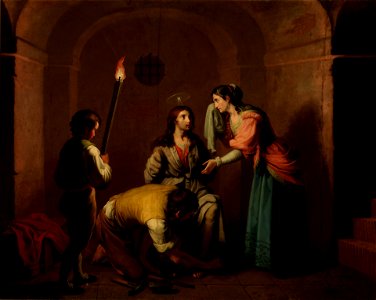 San Francisco en prisión, de Zacarías González Velázquez (Museo del Prado)