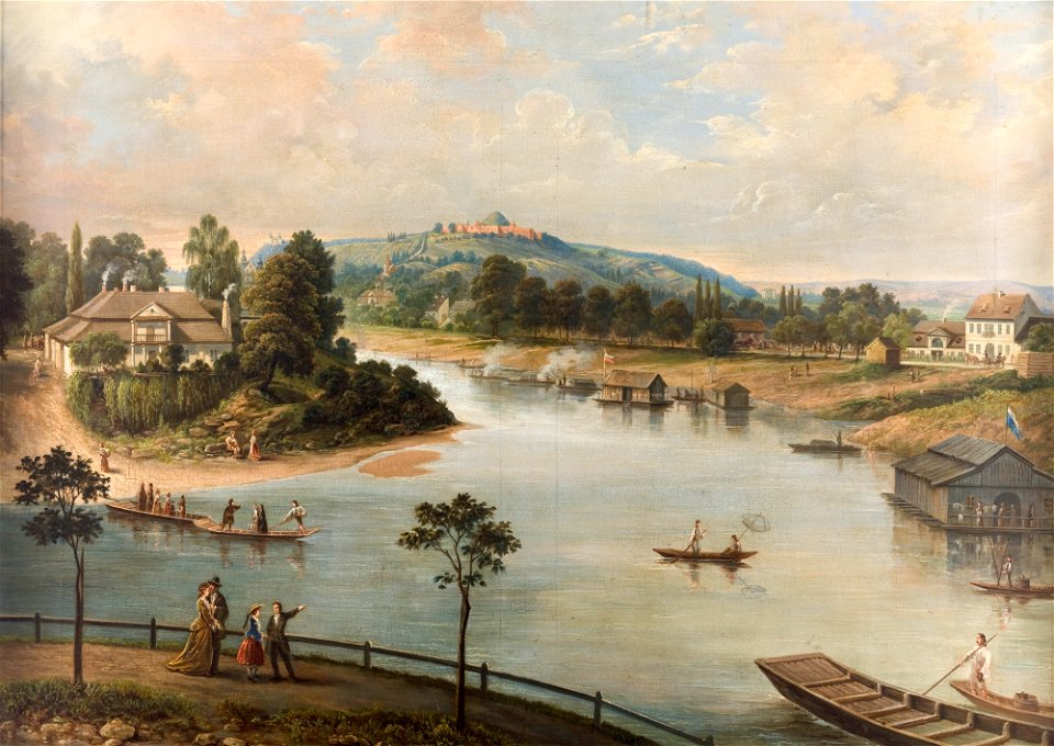 Saturnin Świerzyński - View of Krakow - MNK II-a-1101 - National Museum Kraków