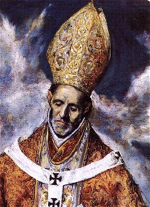 San Ildefonso, de El Greco (detalle)