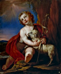 San Juan Bautista, niño, de Antonio Palomino