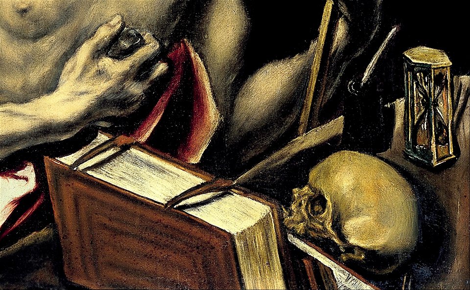 San Jerónimo, de El Greco.. (detalle)