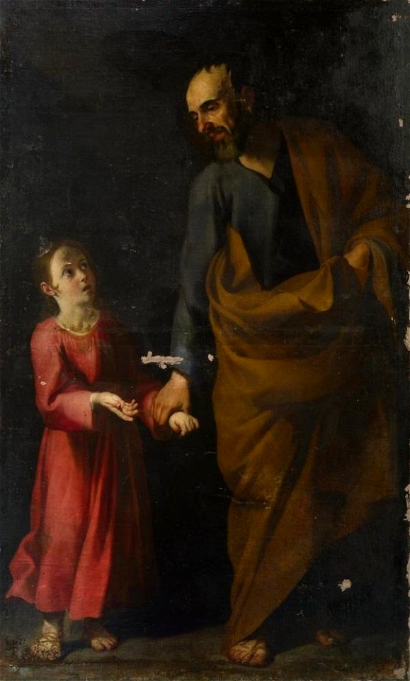 San José con el Niño, de Francisco Varela (Real Academia de Bellas Artes de San Fernando)