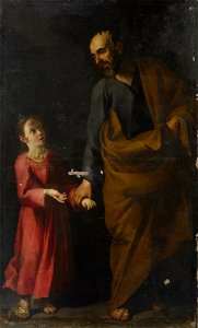 San José con el Niño, de Francisco Varela (Real Academia de Bellas Artes de San Fernando)