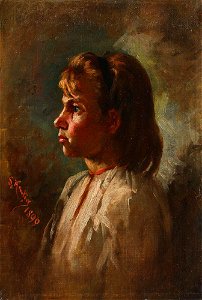 Sava Hentia - Portret de copila