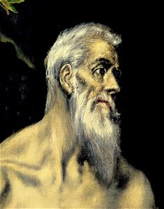 San Jerónimo, de El Greco (detalle)