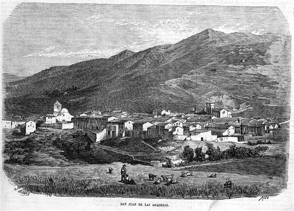 San Juan de las Abadesas, en El Museo Universal