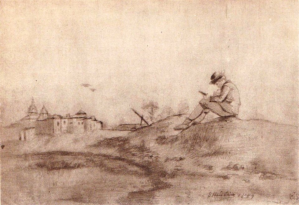Sava Hentia - Tanar desenand