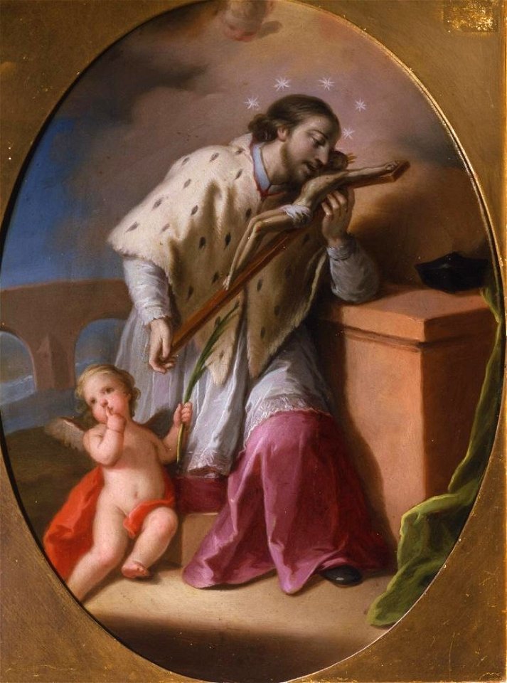 San Juan Nepomuceno, de José Vergara (Real Academia de Bellas Artes de San Fernando)