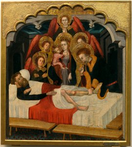 San Hipólito repone la pierna al boyero Pedro, de Lluís Borrassà