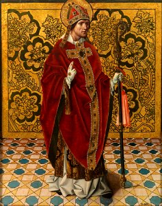 San Gregorio, de Juan de Nalda (Museo del Prado). Free illustration for personal and commercial use.