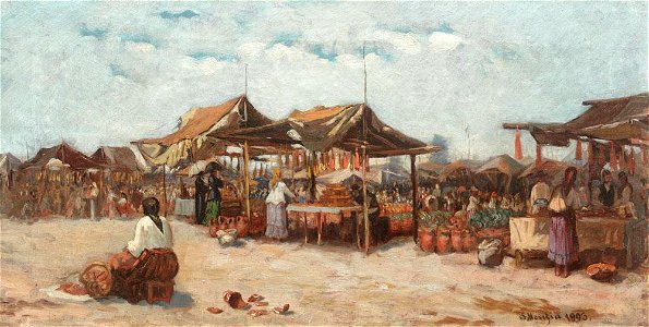 Sava Hentia - Targ la Mosi