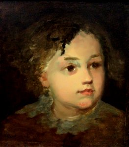 Sava Hentia - Portret de fetita (1)