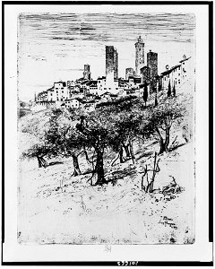 San Gimignano - Jo Pennell. LCCN90712876