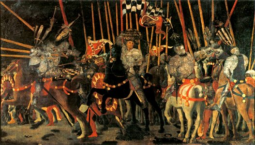 San Romano Battle (Paolo Uccello, Paris) 01