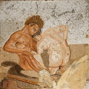 Satyr nymph MAN Napoli Inv27707