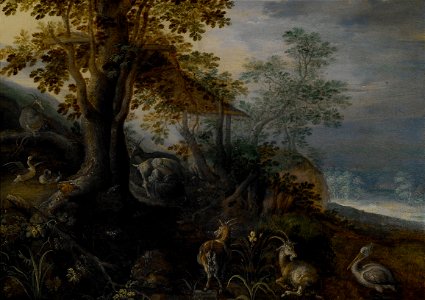 Savery, Roelandt - Landscape with Animals - Google Art Project